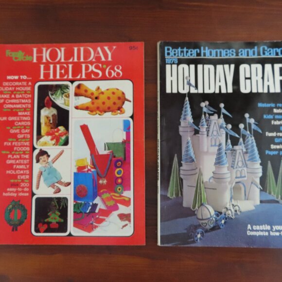 10 Vintage Christmas Housekeeping, Holiday Crafts & Baking Magazines - Picture 4 of 9